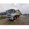 Hydraulic lifter container garbage truck